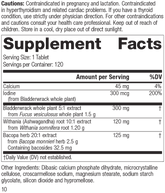Thyroid Complex, 120 Tablets, Rev 10 Supplement Facts